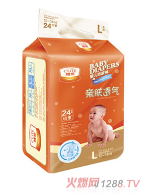 精奇親膚透氣紙尿褲