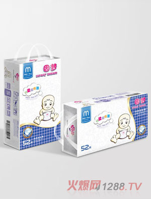 因夢特柔超級(jí)薄yinge紙尿褲M碼