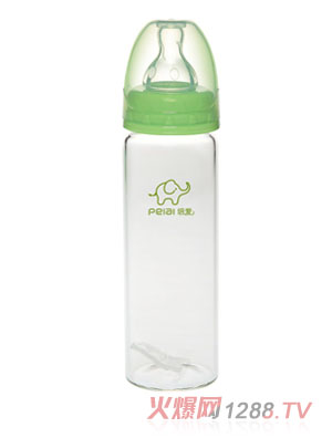 培愛標準口徑晶鉆玻璃奶瓶240ml