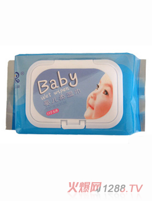 禾采80片啟封加蓋嬰兒無香濕巾