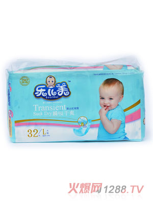樂(lè)兒美瞬吸干爽yinge紙尿褲L碼32片