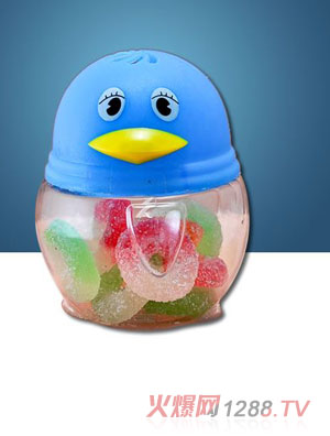 所愛小雞玩具軟糖藍(lán)色