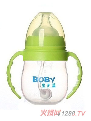 小蘋(píng)果仿生奶瓶180ML綠色