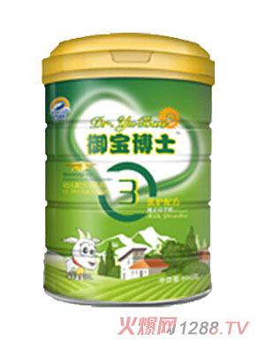 御寶博士?jī)?yōu)護(hù)聽裝羊奶粉3段