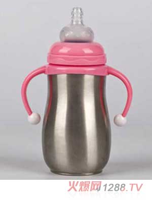 亨特貝貝不銹鋼保溫奶瓶210ml