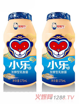 聰聰牛小樂發(fā)酵型乳酸菌175ml藍色