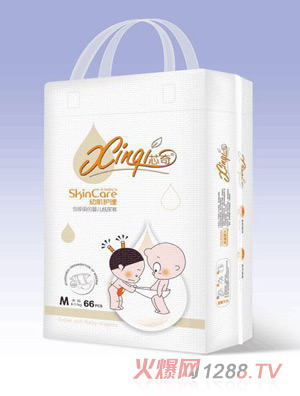 芯奇幼肌護(hù)理yinge紙尿褲M66
