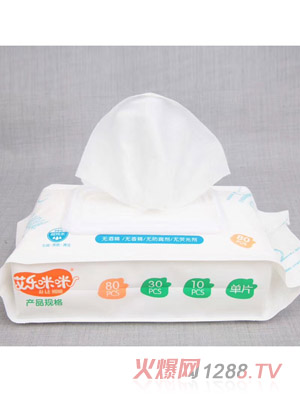 艾樂(lè)咪咪嬰兒柔濕巾80片