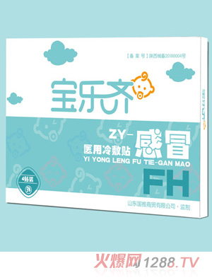 寶樂(lè)齊醫(yī)用冷敷貼-風(fēng)寒感冒