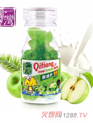 齊天蓋牌果維鈣軟糖（蘋(píng)果味）