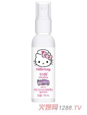 Hello Kitty初酷銀離子免洗手抗菌噴霧劑（植物萃?。?00ml