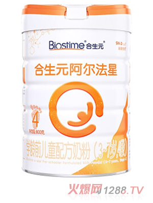 合生元阿爾法星學齡前兒童配方奶粉（3-7歲，4段）