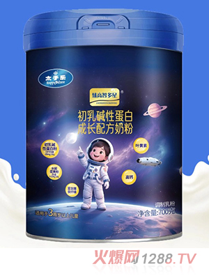 臻高智多星初乳堿性蛋白成長(zhǎng)配方奶粉