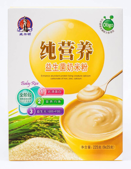 威爾頓25G純營(yíng)養(yǎng)益生菌奶米粉