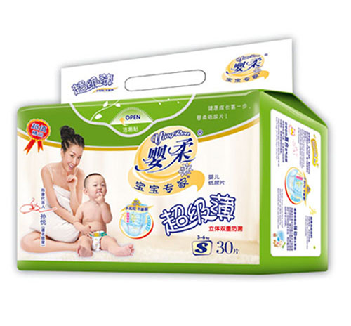 寶寶專家超級薄嬰兒紙尿片S