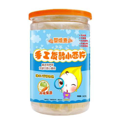 嬰維麥?zhǔn)止ぐl(fā)酵小面片開(kāi)味果蔬