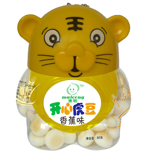 麥聰開(kāi)心虎豆小饅頭(香蕉味)