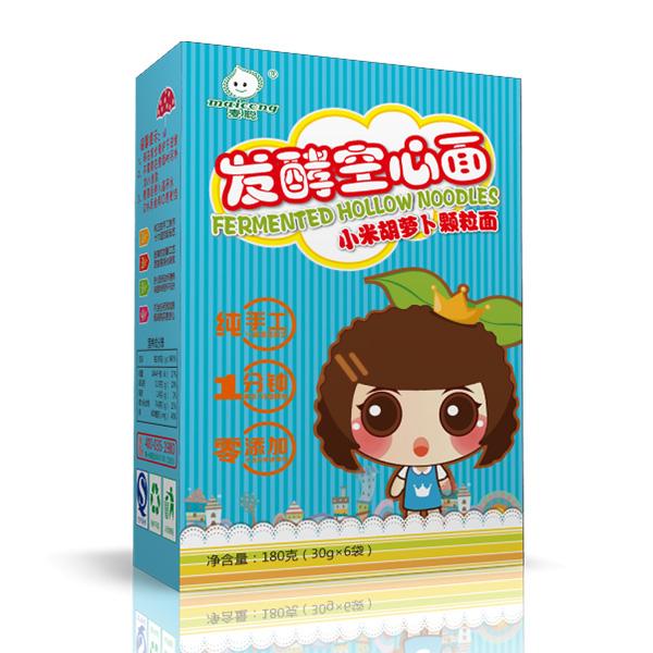 麥聰小米胡蘿卜顆粒面