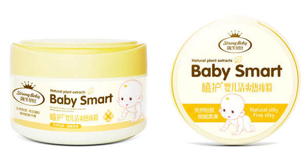 強牛貝比嬰兒清爽熱痱粉140g