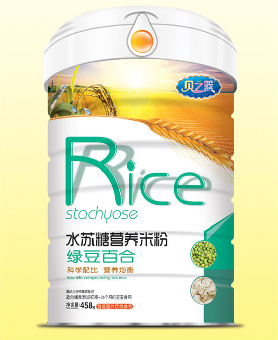 貝之籃綠豆百合-水蘇糖營養(yǎng)米粉