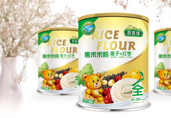 茵育佳蓮子紅棗黑米米粉全段