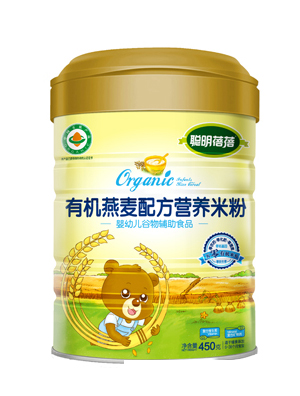 聰明蓓蓓有機(jī)米粉罐有機(jī)燕麥